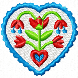 Flowers Embroidery Design 4